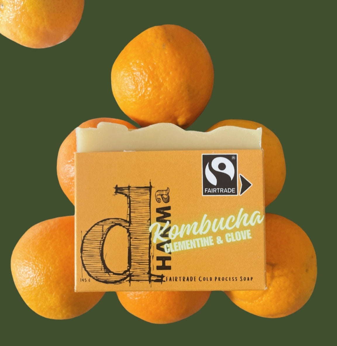 Clementine Clove Kombucha Soap