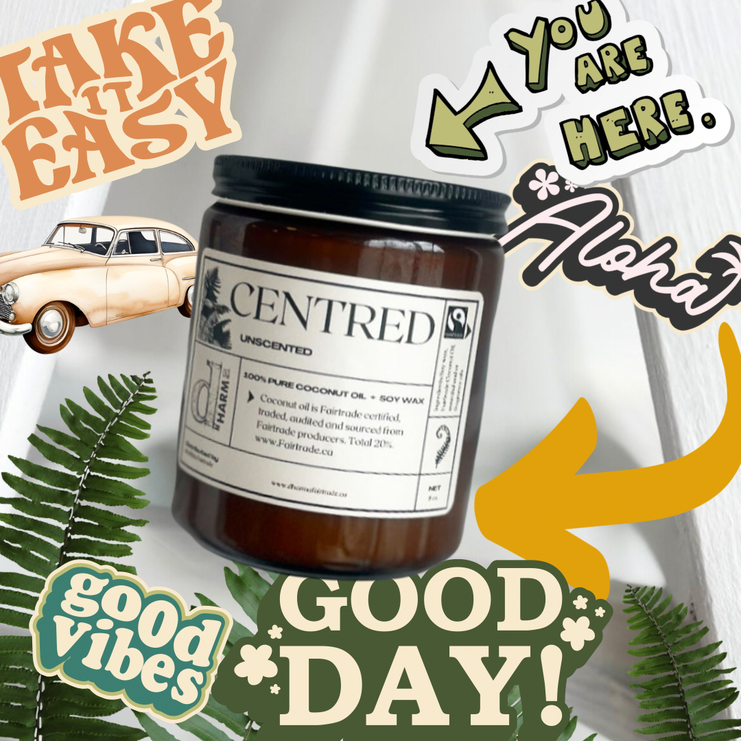 Fairtrade Soy Candle | CENTRED